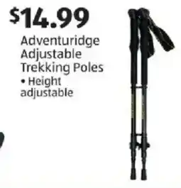 Aldi Adventuridge Adjustable Trekking Poles offer