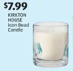 Aldi KIRKTON HOUSE Icon Bead Candle offer