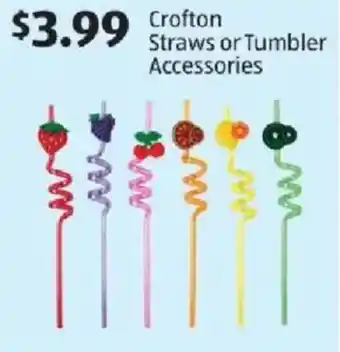 Crofton Straws or Tumbler