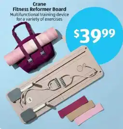 Aldi Crane Fitness Reformer Board offer