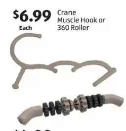 Aldi Crane Muscle Hook or 360 Roller offer