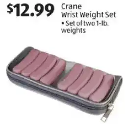 Aldi Crane Wrist Weight Set offer