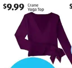 Aldi Crane Yoga Top offer