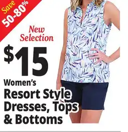 Ocean State Job Lot Women's Resort Style Dresses, Tops & Bottoms offer