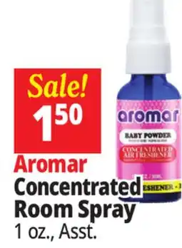 Ocean State Job Lot Aromar Concentrated Room Spray offer