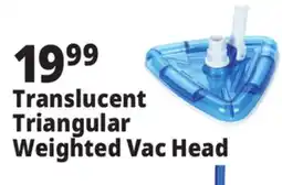 Ocean State Job Lot Translucent Triangular Weighted Vac Head offer