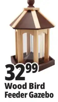 Ocean State Job Lot Wood Bird Feeder Gazebo offer