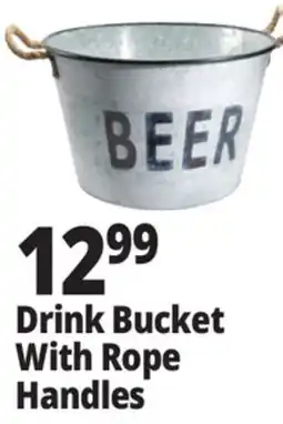 Ocean State Job Lot Drink Bucket With Rope Handles offer