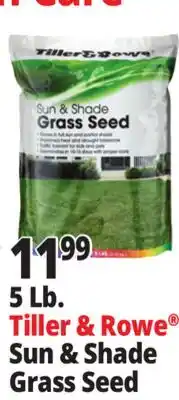 Ocean State Job Lot 5 Lb. Tiller & Rowe Sun & Shade Grass Seed offer