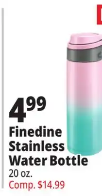 Ocean State Job Lot Finedine Stainless Water Bottle offer