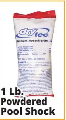 Ocean State Job Lot DryTec Powdered Pool Shock 1 lb offer