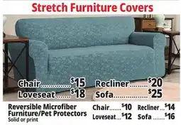 Ocean State Job Lot Stretch Furniture Covers offer