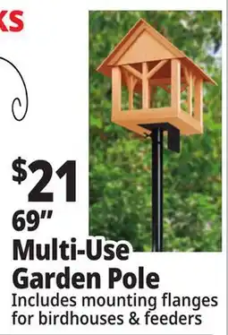 Ocean State Job Lot 69 Multi-Use Garden Pole offer