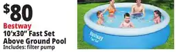 Ocean State Job Lot Bestway 10' x 30 Fast Set Above Ground Pool offer