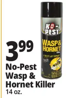 Ocean State Job Lot No-Pest Wasp & Hornet Killer 14 oz offer