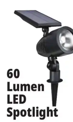 Ocean State Job Lot Outdoor Living Accents Solar LED Spotlight offer