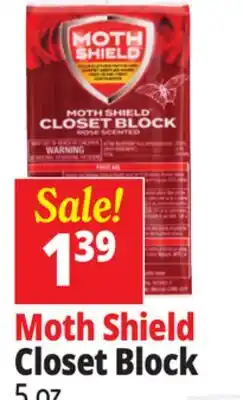 Ocean State Job Lot Moth Shield Closet Block offer