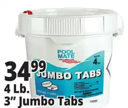 Ocean State Job Lot Pool Mate 3 Jumbo Chlorine Tabs 4 lbs offer