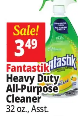 Ocean State Job Lot Fantastik Heavy Duty All-Purpose Cleaner offer