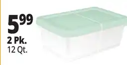 Ocean State Job Lot 2 Pk. Storage Boxes offer