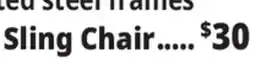 Ocean State Job Lot Sling Chair offer