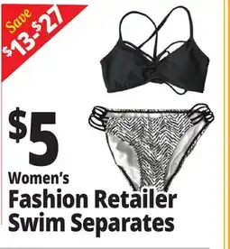 Ocean State Job Lot Women's Fashion Retailer Swim Separates offer