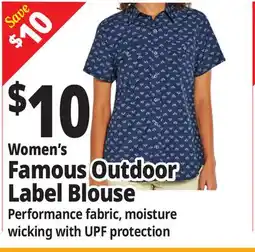 Ocean State Job Lot Women's Famous Outdoor Label Blouse offer