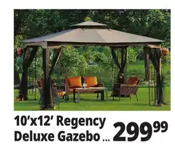 Ocean State Job Lot 10'x12' Regency Deluxe Gazebo offer