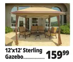 Ocean State Job Lot 12'x12' Sterling Gazebo offer