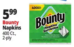 Ocean State Job Lot Bounty Napkins offer