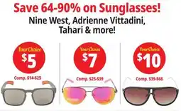 Ocean State Job Lot Sunglasses offer