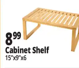 Ocean State Job Lot Cabinet Shelf 15x9x6 offer