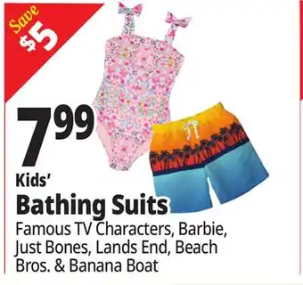 Ocean State Job Lot Kids' Bathing Suits offer