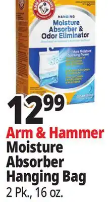 Ocean State Job Lot Arm & Hammer Moisture Absorber Hanging Bag offer
