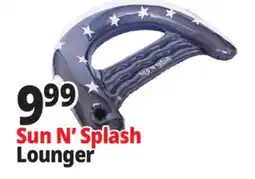 Ocean State Job Lot Sun N' Splash Lounger offer