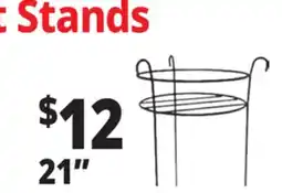 Ocean State Job Lot Decorative Black Plant Stand 21 offer
