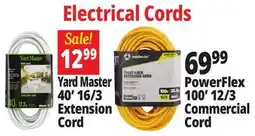 Ocean State Job Lot Electrical Cords offer