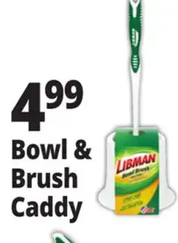 Ocean State Job Lot Libman Bowl Brush & Caddy 2 Piece offer