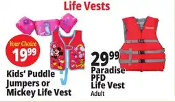 Ocean State Job Lot Life Vests offer