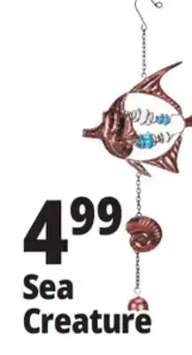 Ocean State Job Lot 20 Sea Creature Wind Chime offer