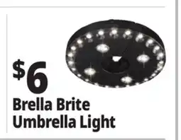 Ocean State Job Lot Brella Brite Umbrella Light offer