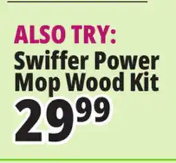 Ocean State Job Lot Swiffer Power Mop for Wood Floor Cleaning Kit 6 Piece offer