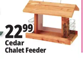 Ocean State Job Lot Yankee Trader Chalet Feeder with Twin Suet Cages offer