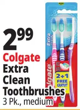 Ocean State Job Lot Colgate Extra Clean Toothbrushes offer