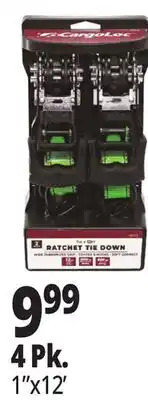 Ocean State Job Lot 4 Pk. Tie Down offer