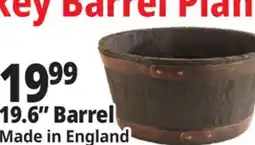 Ocean State Job Lot 19.6 Whiskey Barrel Planters offer