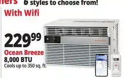 Ocean State Job Lot Ocean Breeze 8 000 BTU Window Air Conditioner offer