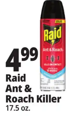 Ocean State Job Lot Raid Ant & Roach Killer offer