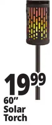 Ocean State Job Lot 60 Solar Torch offer