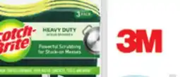 Ocean State Job Lot Scotch-Brite Heavy-Duty Scrub Sponges 3 Count offer